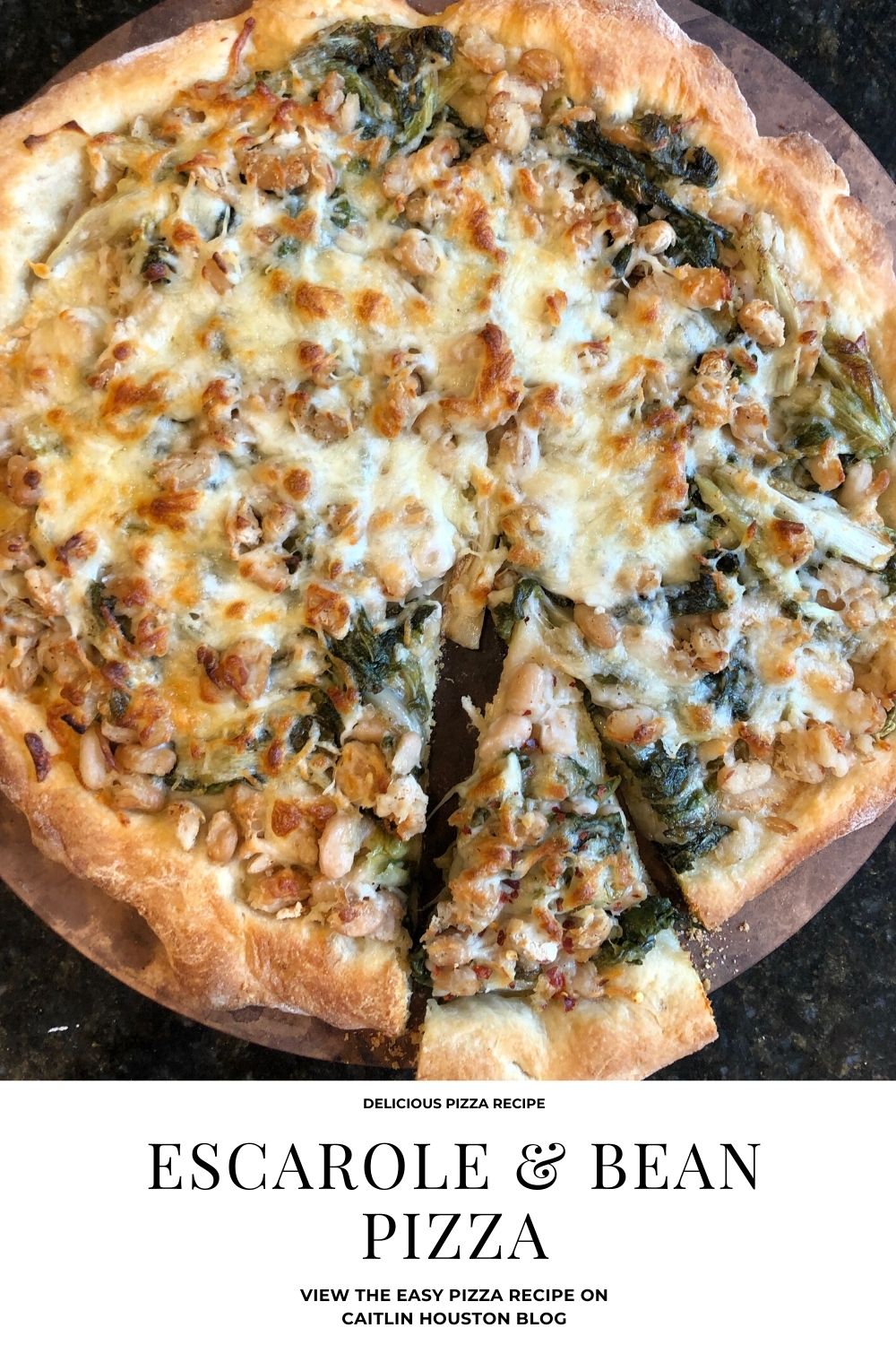 Escarole and Bean Pizza